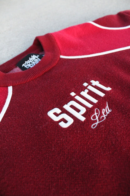 "WALK IN REVIVAL" Unisex Maroon Knit Jersey